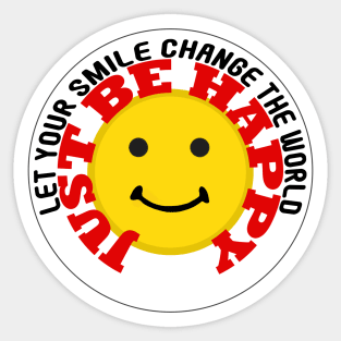 Let Your Smile Change The World Sticker